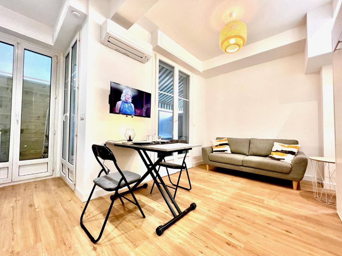 Aparthotel Riviera Superbe Studio Terrasse 100M Promenade Des Anglais Carre D'Or Terrasse Meyerbeer Νίκαια Εξωτερικό φωτογραφία